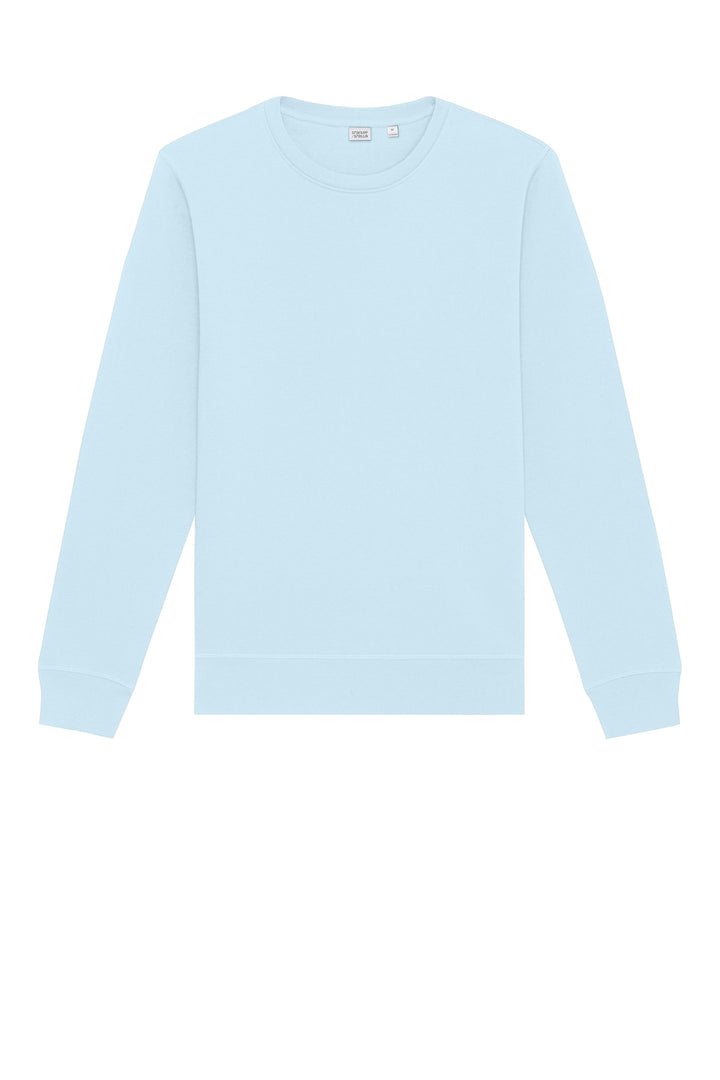 Front View of BlueIce Stanley/Stella Unisex Roller Crewneck Sweatshirt SXU010