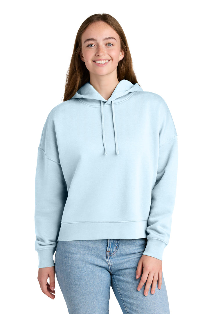 Front View of BlueIce Stanley/Stella Women's Stella Nora Hooded Sweatshirt SXW035
