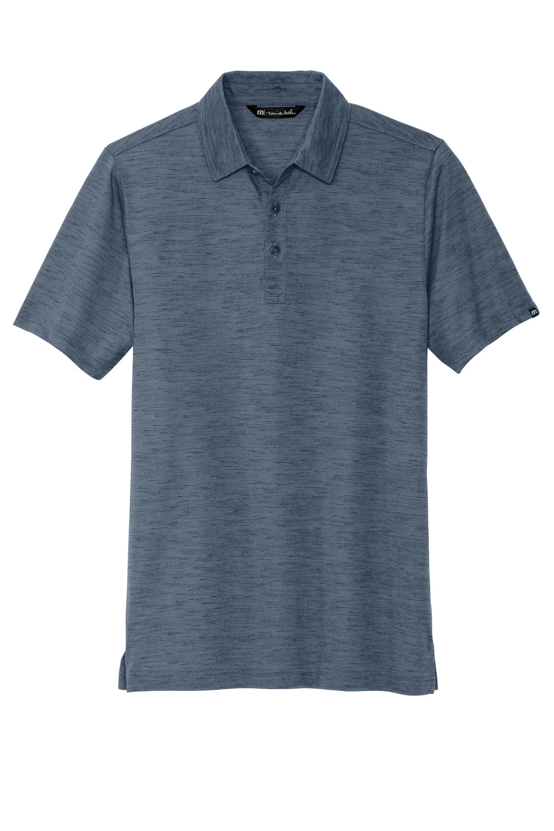 Front View of BlueNights TravisMathew Auckland Slub Polo TM1MW451