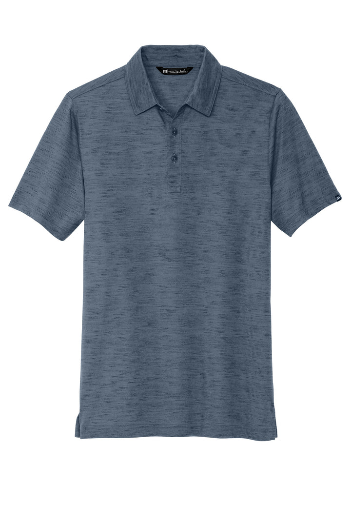 Front View of BlueNights TravisMathew Auckland Slub Polo TM1MW451