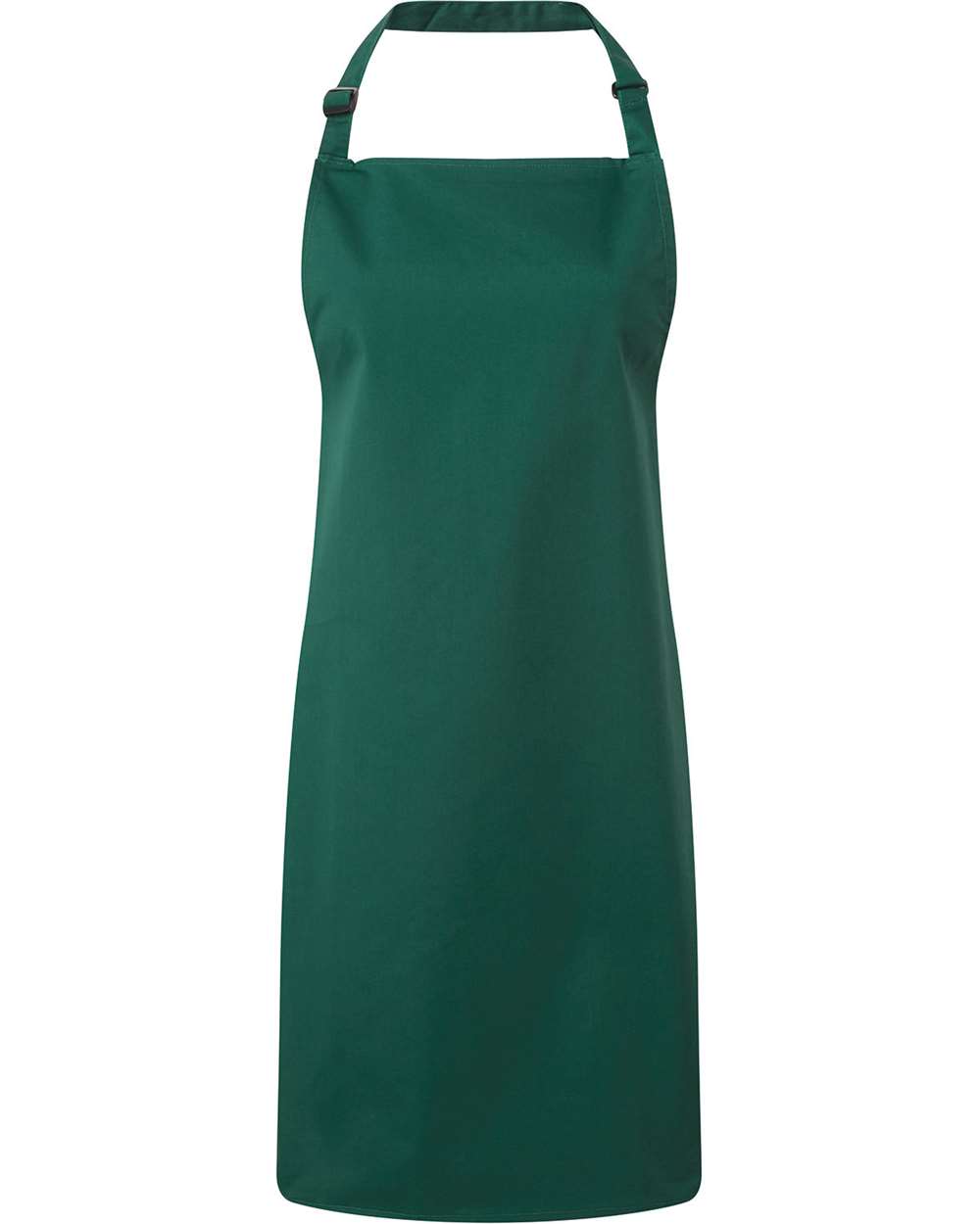 Front View of Bottle Recycled Bib Apron - RP150