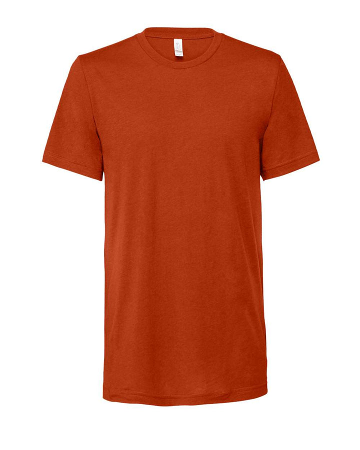 Front View of Brick Triblend Triblend Tee - 3413