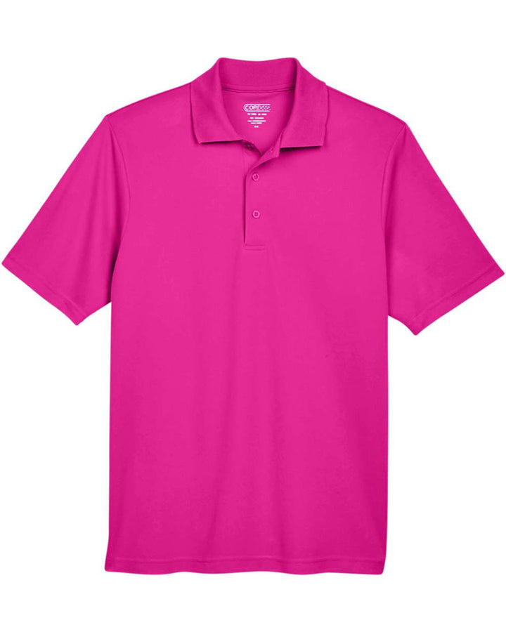 Front View of Bright Magenta Men's Origin Performance Piqué Polo - 88181