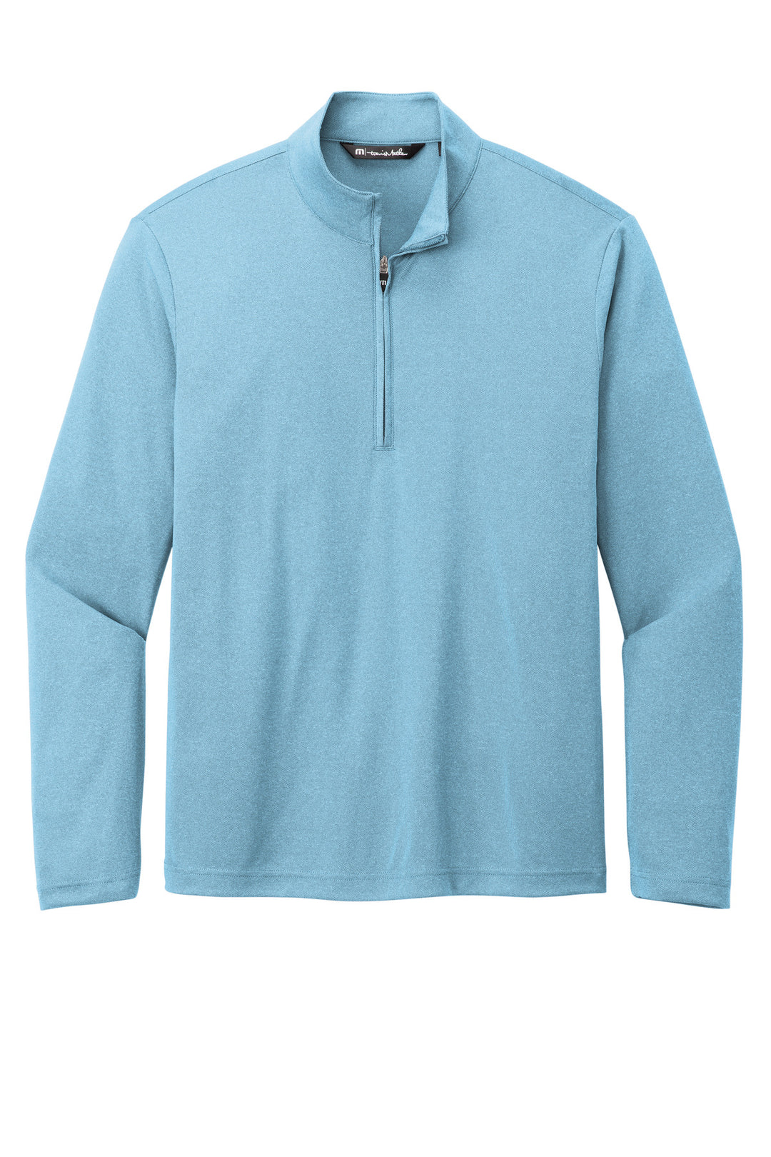Front View of BrillBluHt TravisMathew Coto Performance 1/4-Zip TM1MY397