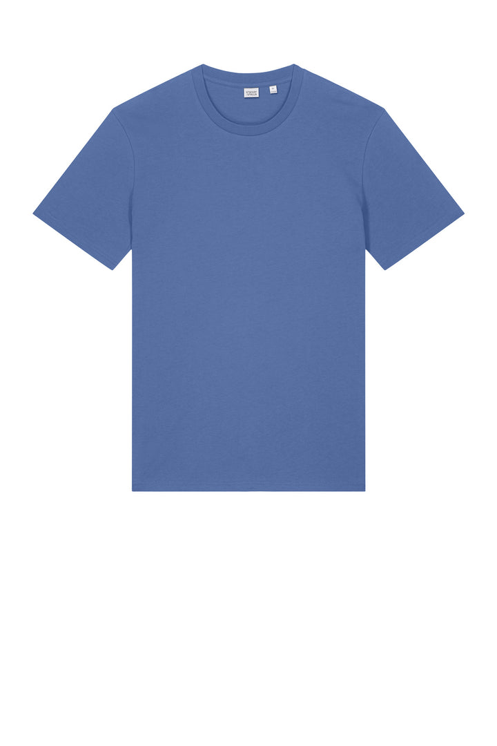 Front View of BrtBlue Stanley/Stella Unisex Crafter Tee SXU007