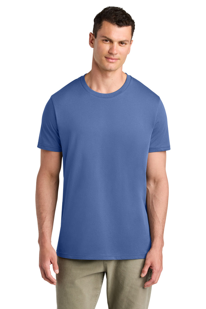 Front View of BrtBlue Stanley/Stella Unisex Crafter Tee SXU007