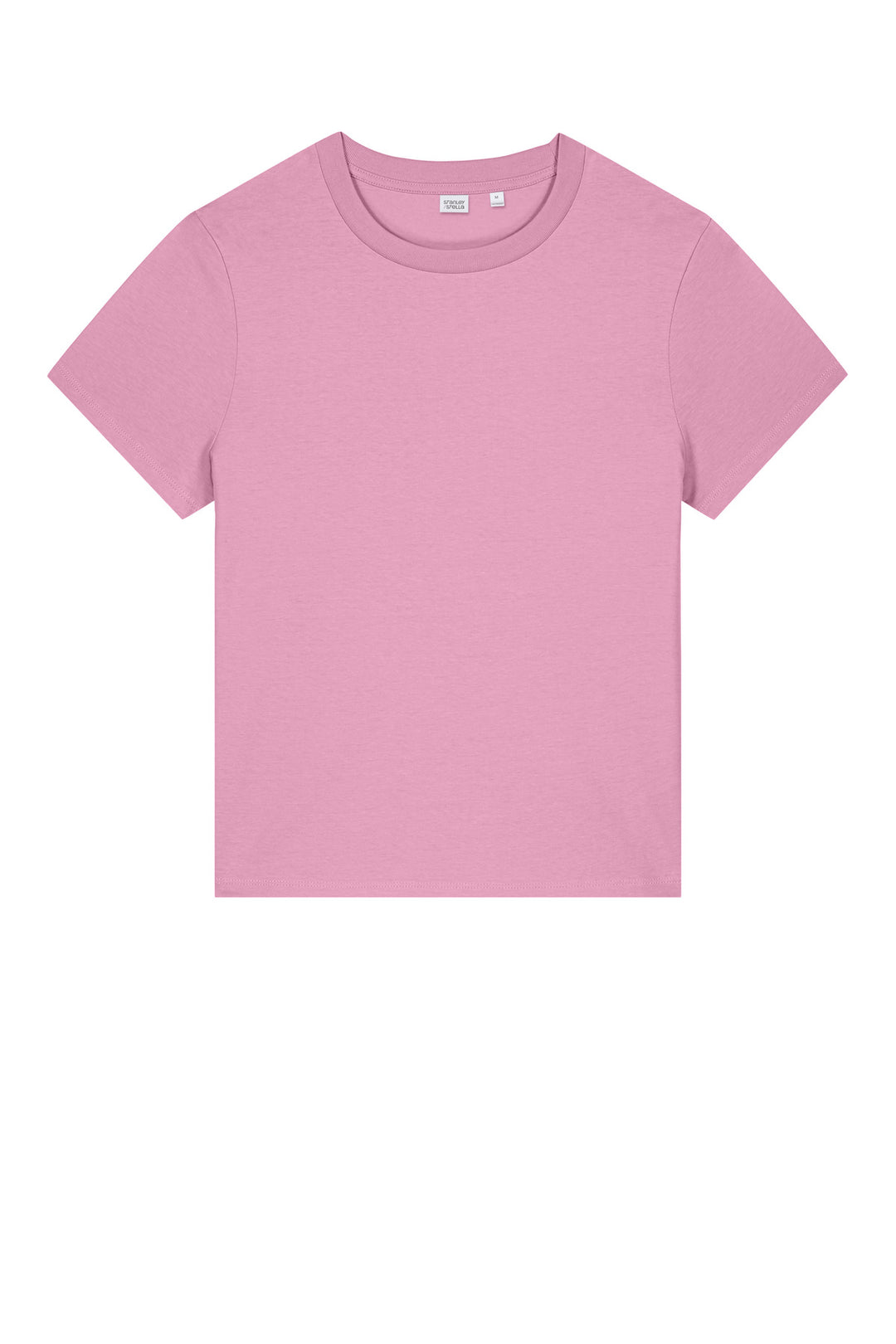 Front View of BubblePink Stanley/Stella Women's Stella Muser Tee SXW002