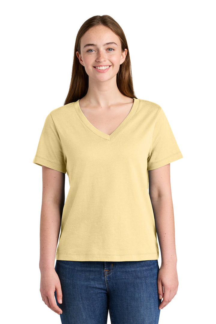Front View of Butter Stanley/Stella Women's Stella Isla V-Neck Tee SXW032
