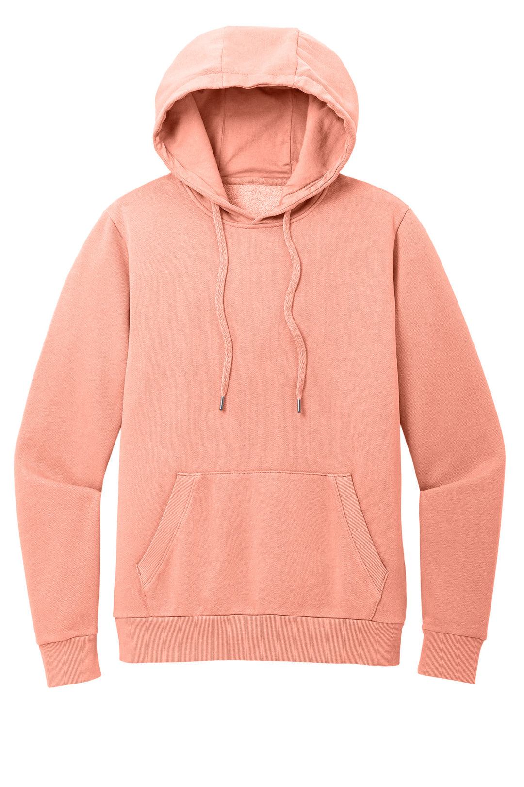 Front View of CactsRsePk District Wash Fleece Hoodie DT2200