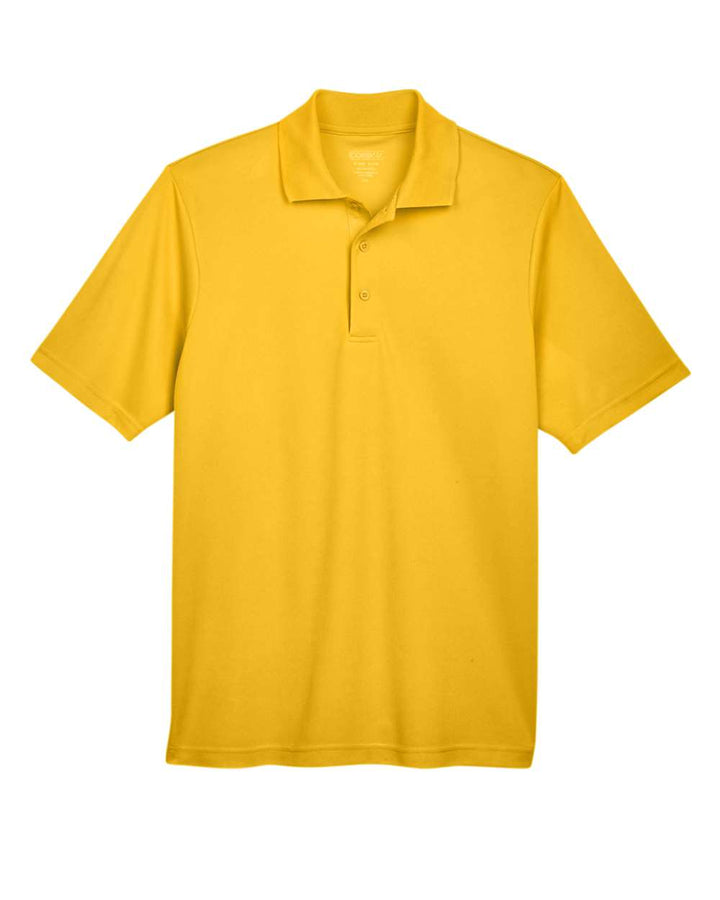 Front View of Campus Gold Men's Origin Performance Piqué Polo - 88181