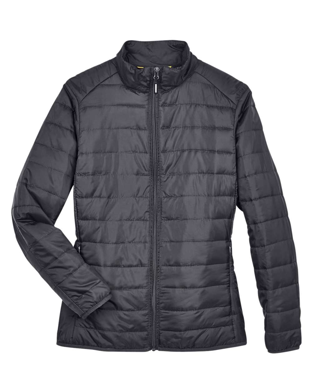 Front View of Carbon Women's Prevail Packable Puffer Jacket - CE700W