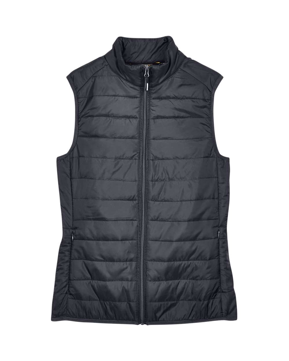 Front View of Carbon Women's Prevail Packable Puffer Vest - CE702W
