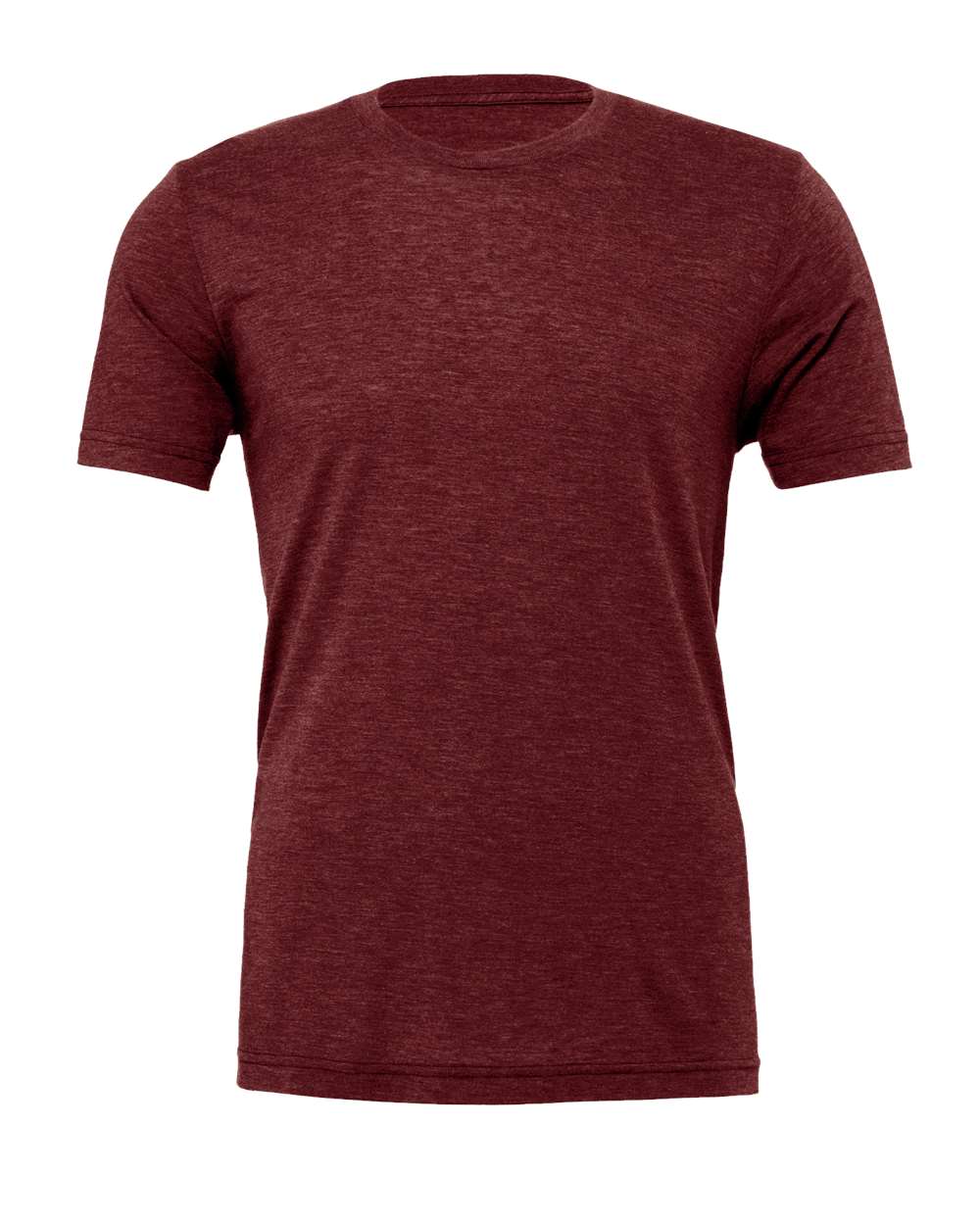 Front View of Cardinal Triblend Triblend Tee - 3413