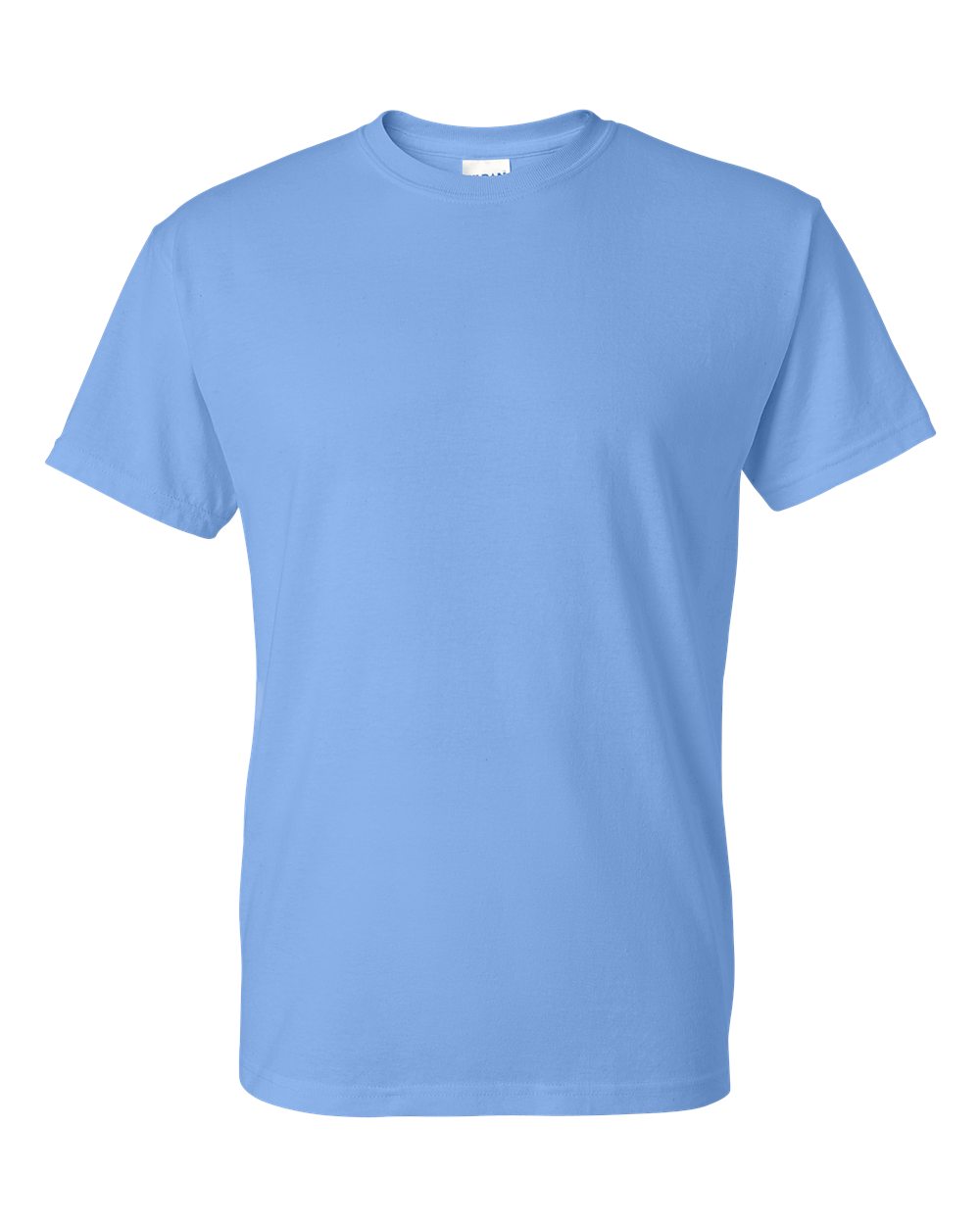 Front View of Carolina Blue DryBlend® T-Shirt - 8000