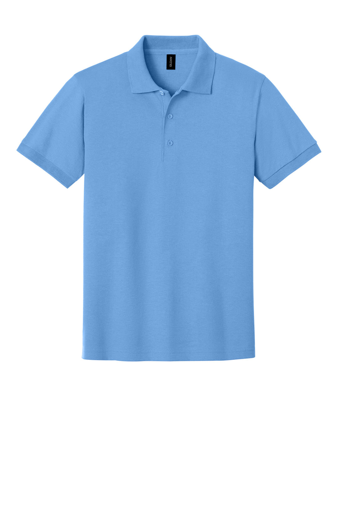 Front View of Carolina Blue Gildan - DryBlend 6-Ounce Jersey Knit Sport Shirt. 8800