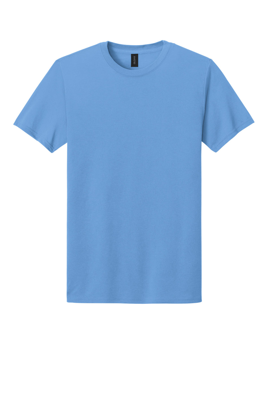 Front View of Carolina Blue Gildan Gildan Performance T-Shirt. 42000