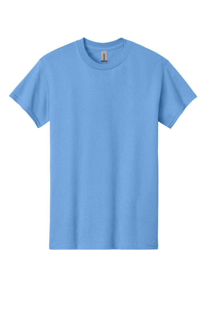 Front View of CAROLINA BLUE Gildan - Heavy Cotton 100% Cotton T-Shirt. 5000