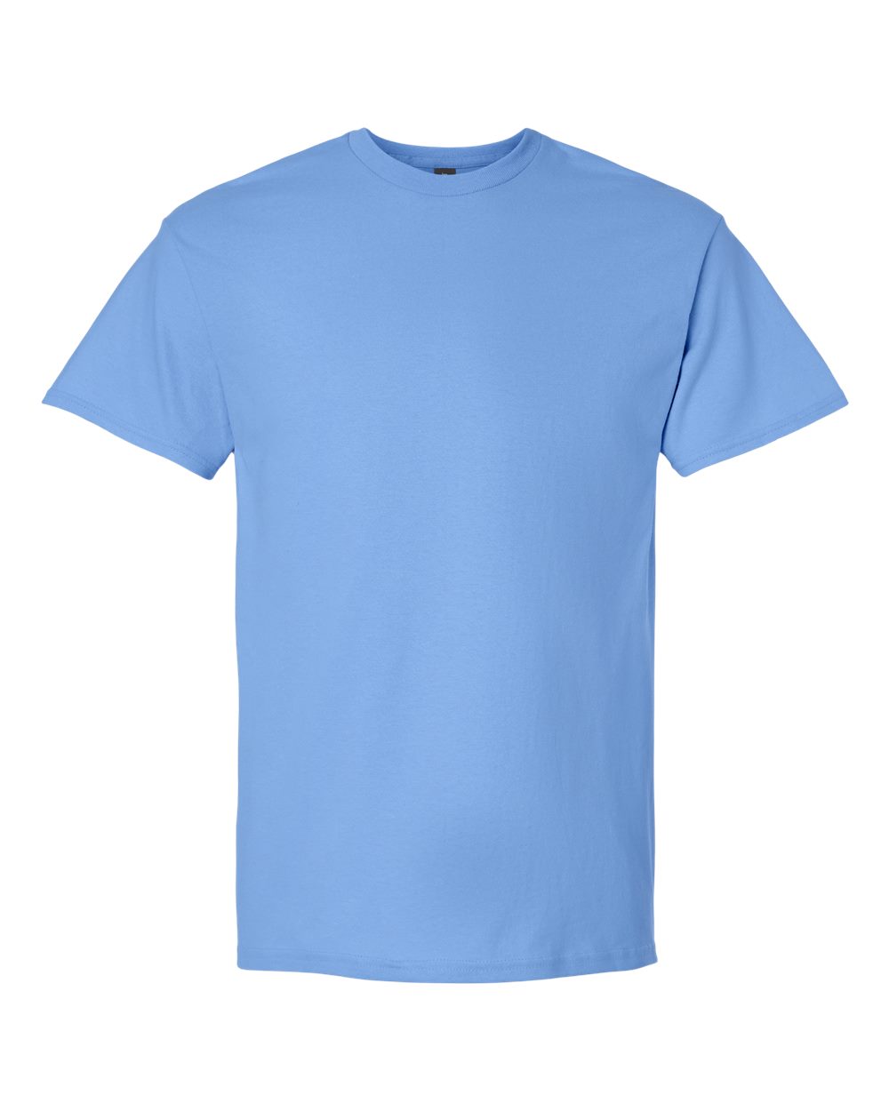 Front View of Carolina Blue Ultra Cotton® T-Shirt - 2000