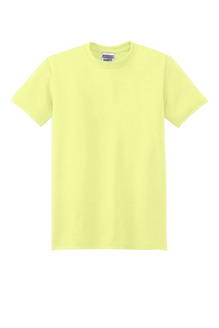 Front View of CelryJuice Jerzees Dri-Power 100% Polyester T-Shirt. 21M