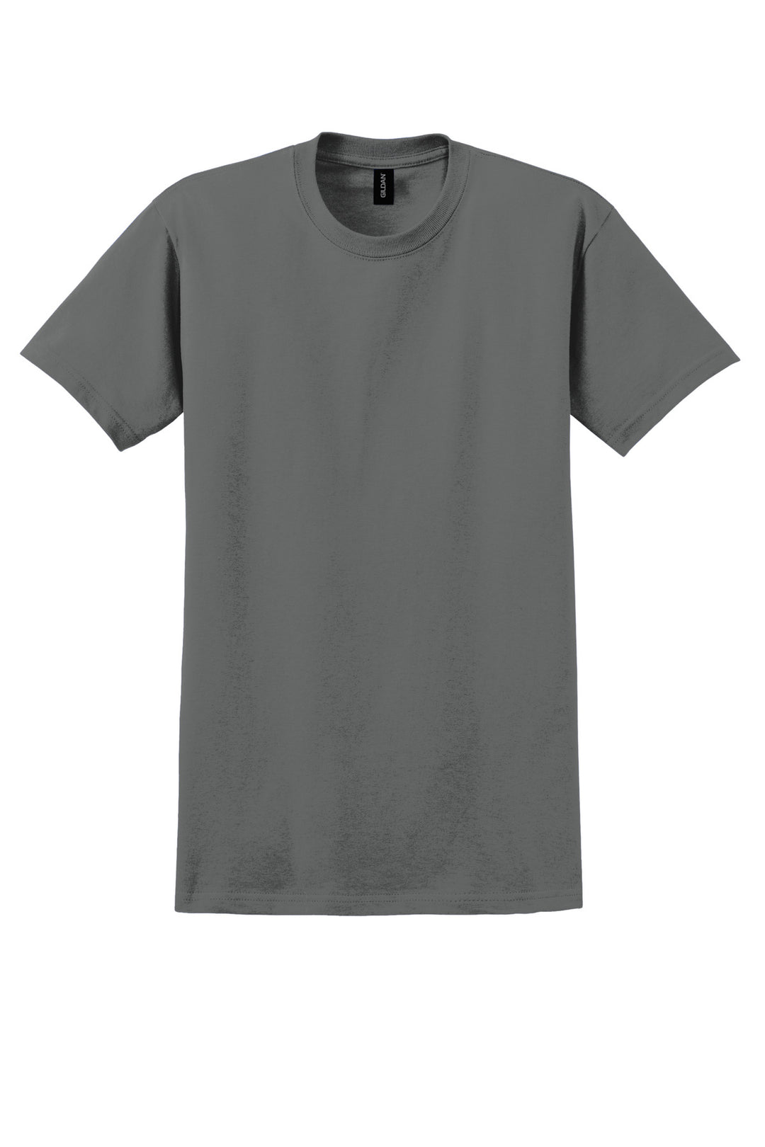 Front View of CHARCOAL Gildan - Ultra Cotton 100% US Cotton T-Shirt. 2000