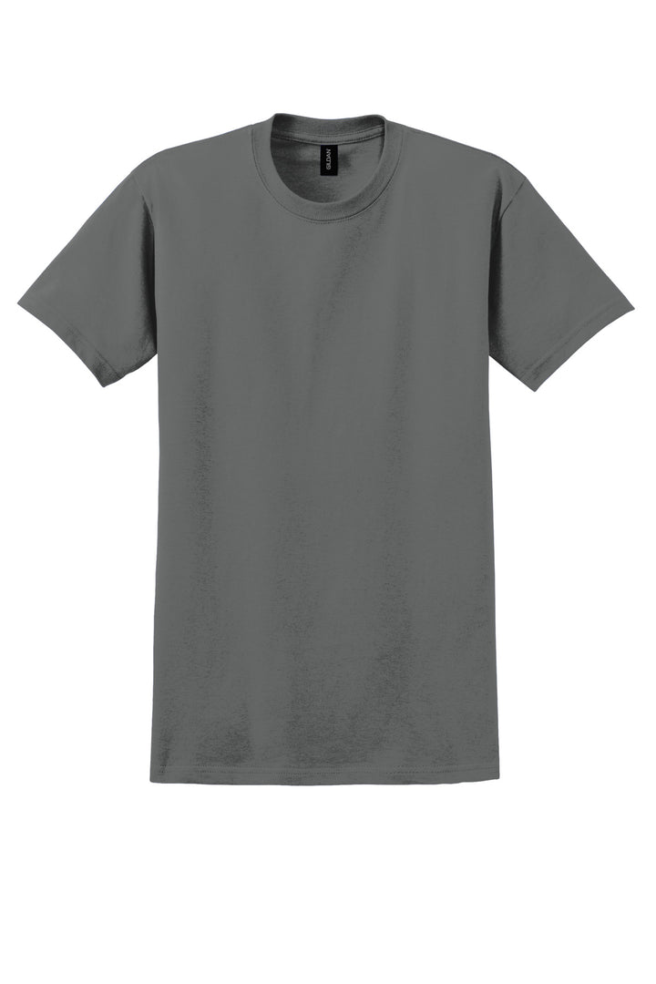 Front View of CHARCOAL Gildan - Ultra Cotton 100% US Cotton T-Shirt. 2000