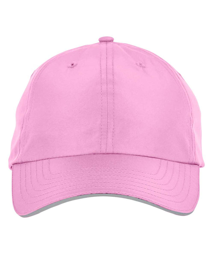 Front View of Charity Pink Pitch Performance Cap - CE001