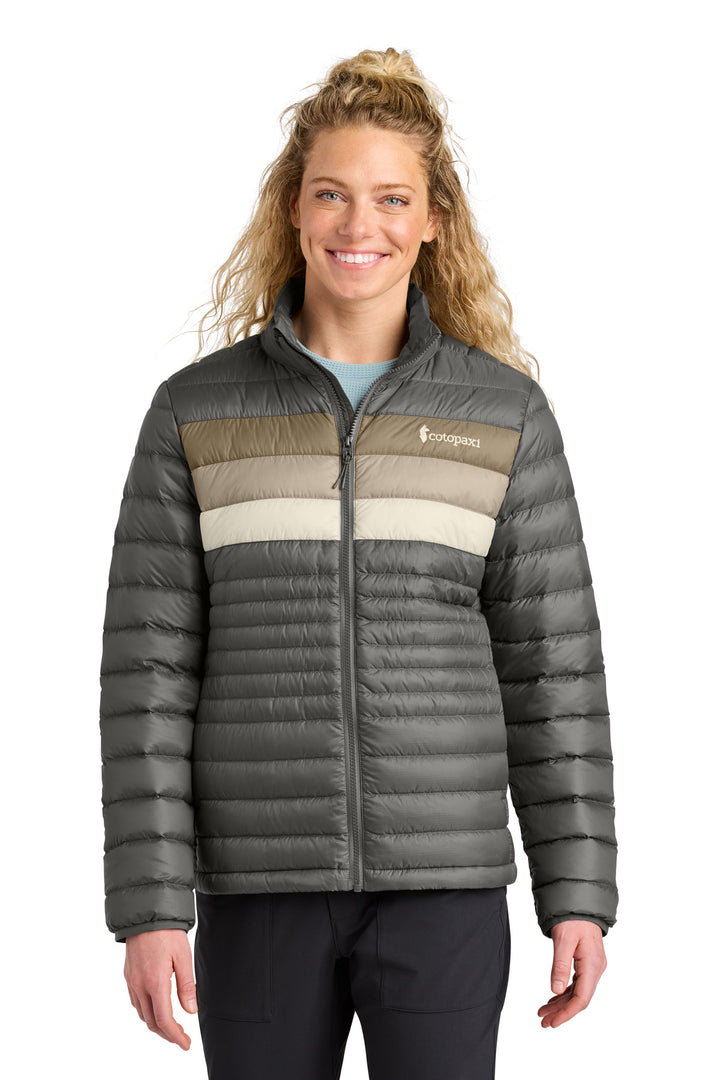 Front View of Cindr/Dsrt Cotopaxi Women's Fuego Down Jacket COTOW1688