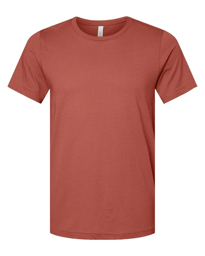 Front View of Clay Jersey Tee - 3001