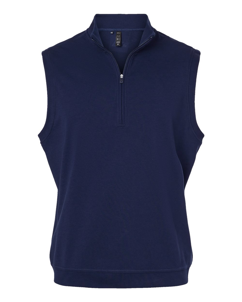 Front View of Collegiate Navy Club Vest - A599