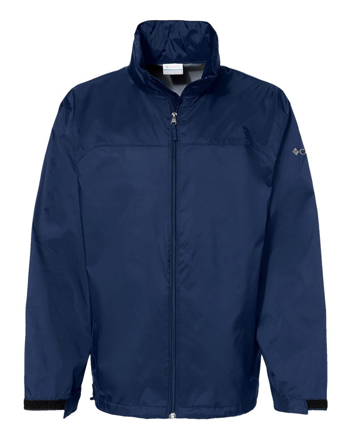 Front View of Collegiate Navy Glennaker Lake™ II Rain Jacket - 212476