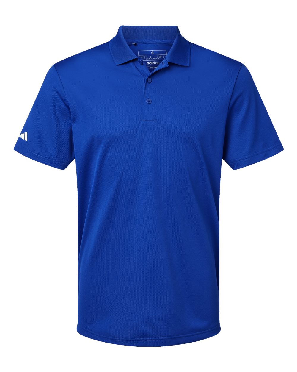 Front View of Collegiate Royal Basic Sport Polo - A430