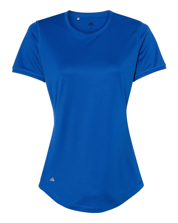 Front View of Collegiate Royal Women's Sport T-Shirt - A377