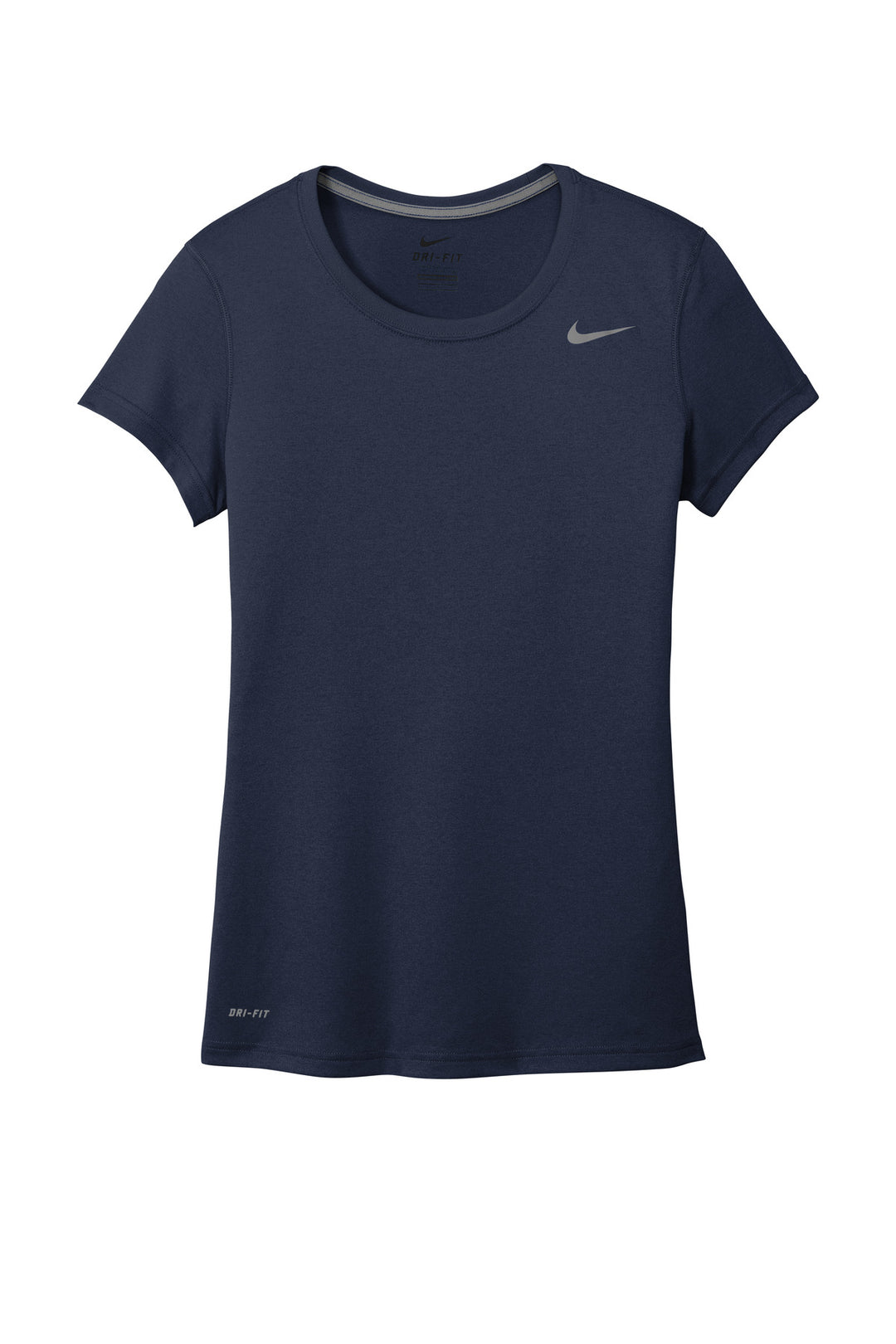 Front View of ColNavy Nike Women's Team rLegend Tee DV7312
