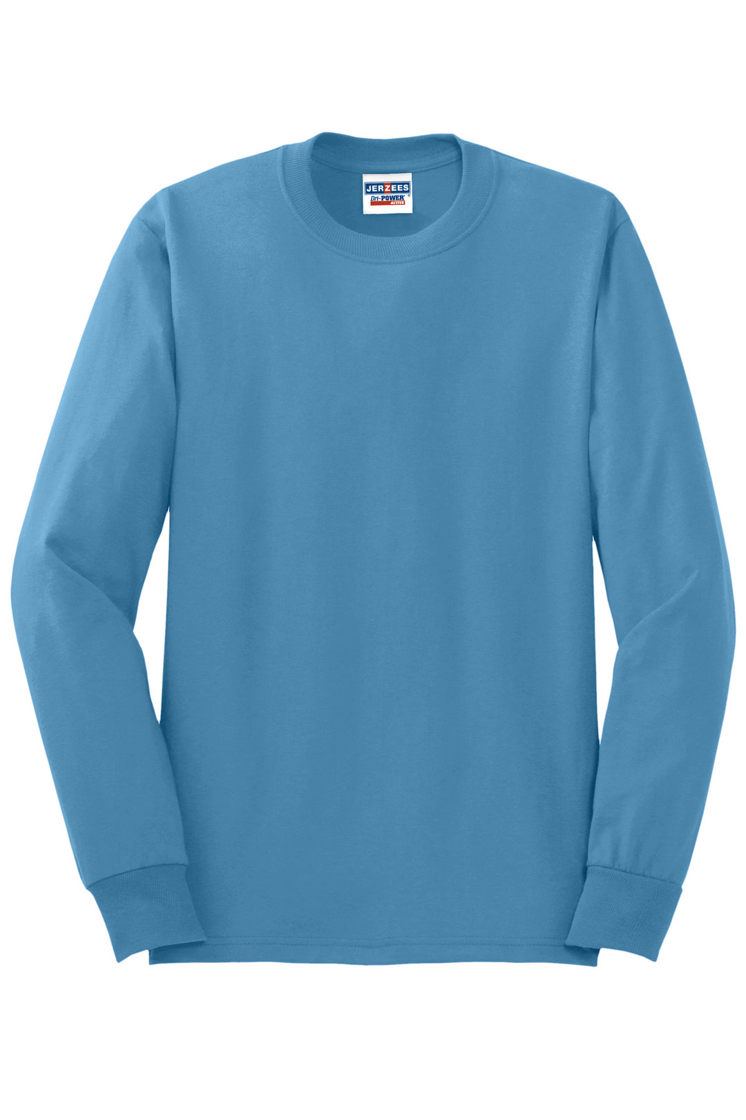 Front View of ColumbiaBl Jerzees - Dri-Power 50/50 Cotton/Poly Long Sleeve T-Shirt. 29LS