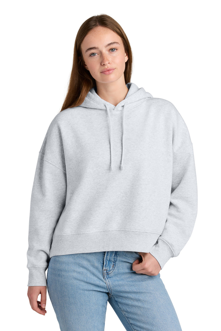 Front View of CoolHtrGry Stanley/Stella Women's Stella Nora Hooded Sweatshirt SXW035