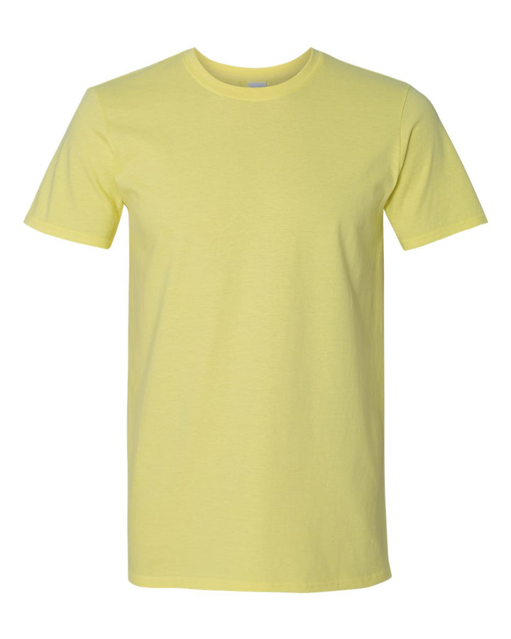 Front View of Cornsilk Softstyle® T-Shirt - 64000