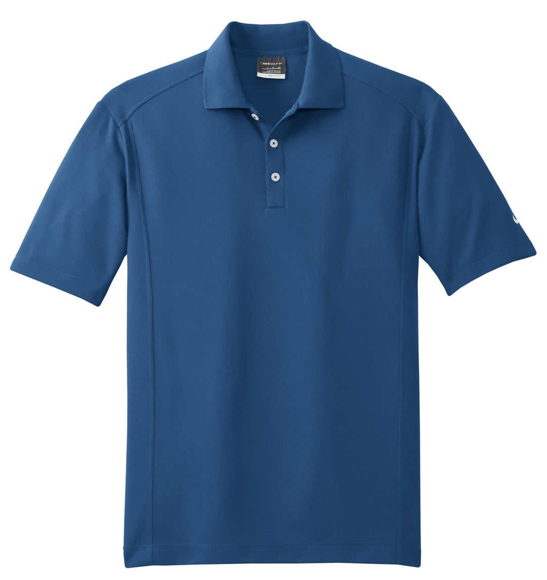 Front View of Court Blue Nike Dri-FIT Classic Polo. 267020