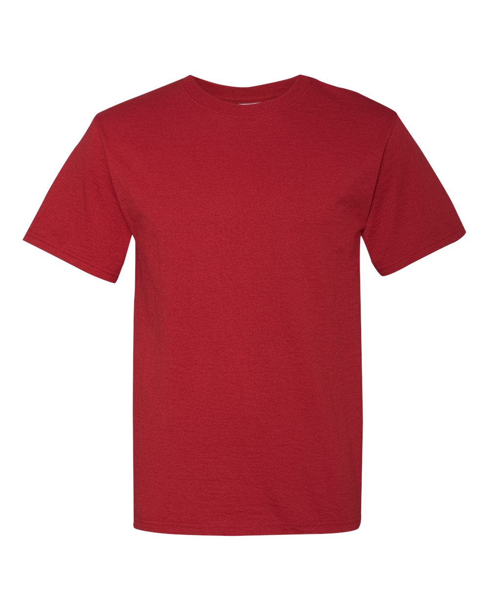Front View of Crimson Dri-Power® 50/50 T-Shirt - 29MR