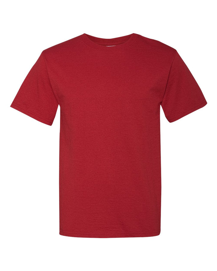 Front View of Crimson Dri-Power® 50/50 T-Shirt - 29MR