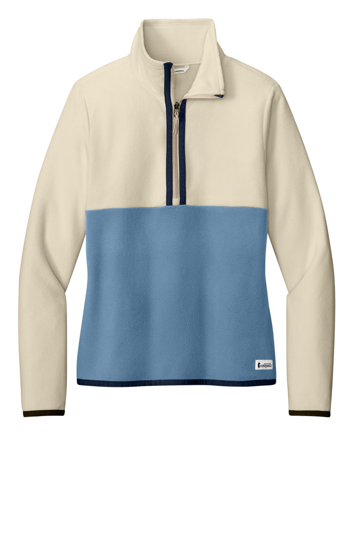 Front View of Crm/Fjord Cotopaxi Women's Amado 1/2-Zip Fleece COTOW1692