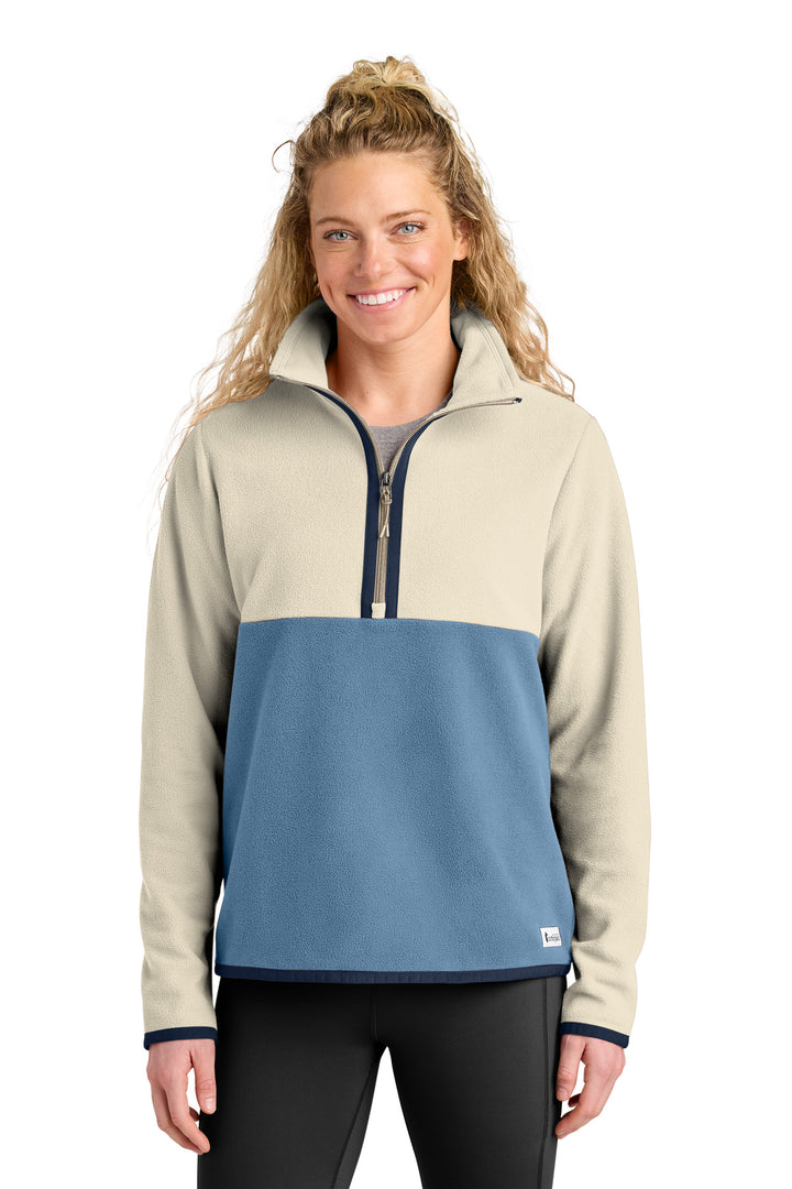 Front View of Crm/Fjord Cotopaxi Women's Amado 1/2-Zip Fleece COTOW1692