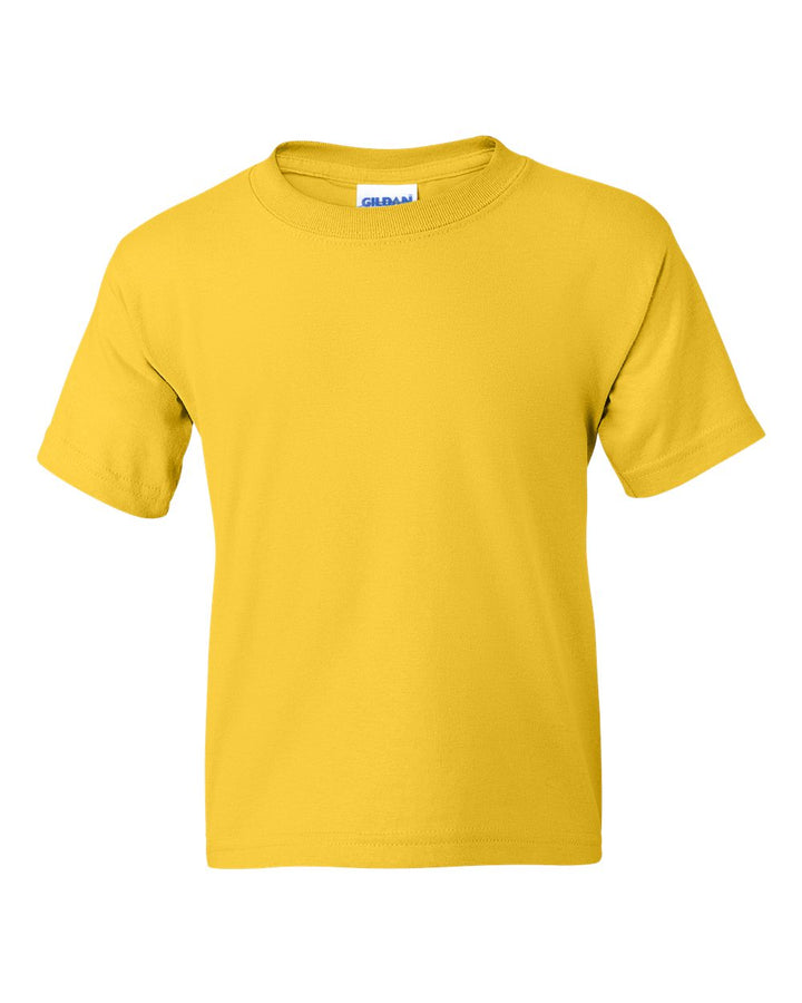 Front View of Daisy DryBlend® Youth T-Shirt - 8000B