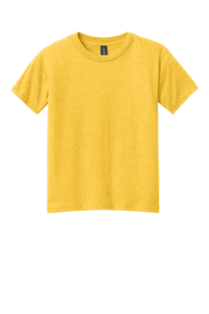 Front View of DaisyMist Gildan Youth Softstyle CVC Tee 64000BCVC