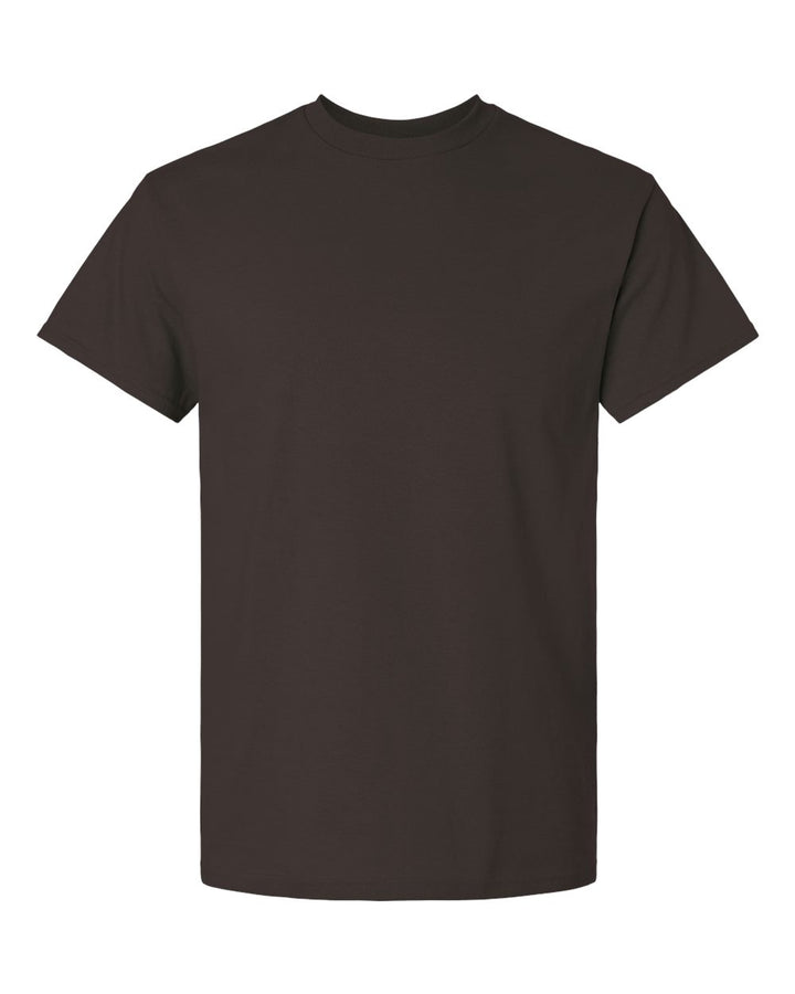 Front View of Dark Chocolate Ultra Cotton® T-Shirt - 2000