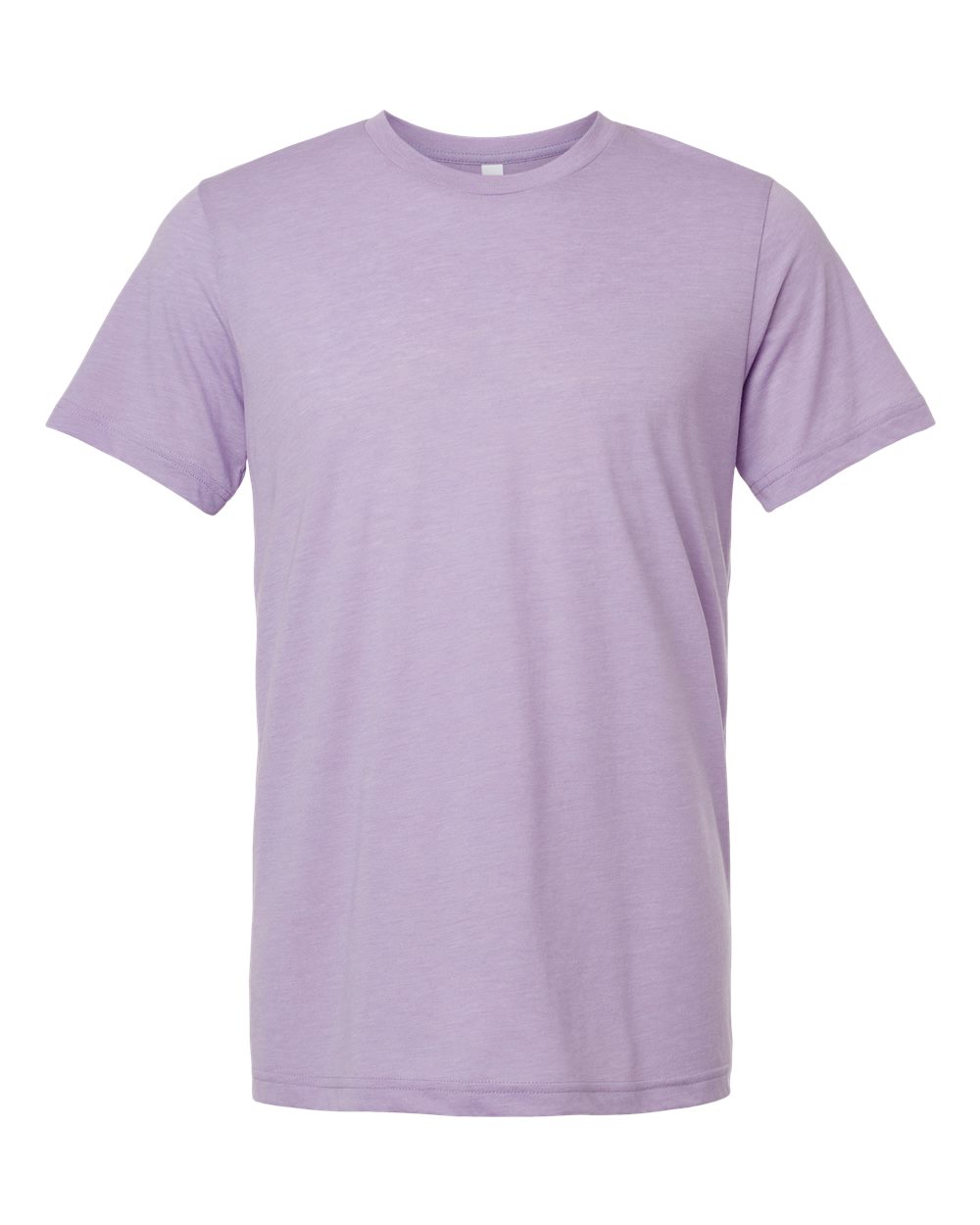 Front View of Dark Lavender Triblend Triblend Tee - 3413