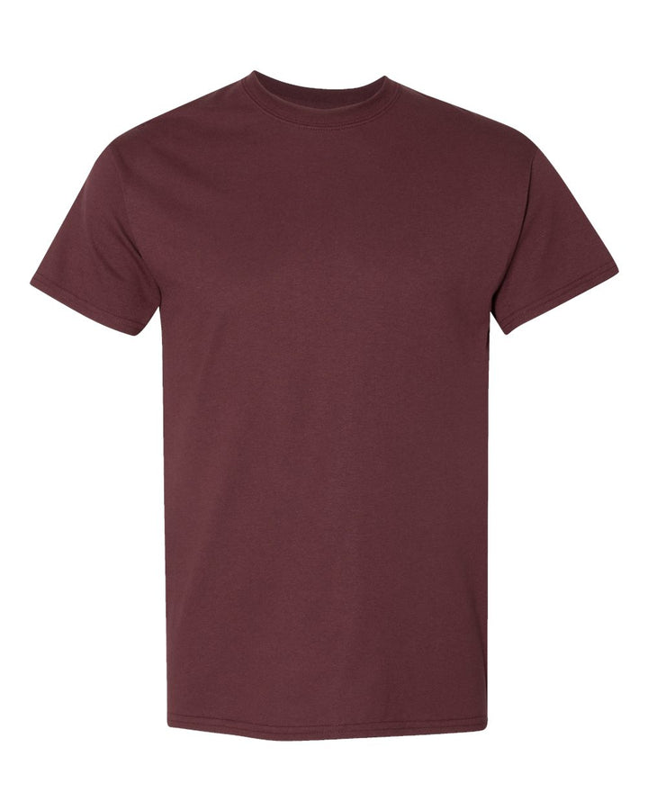 Front View of Dark Maroon DryBlend® T-Shirt - 8000