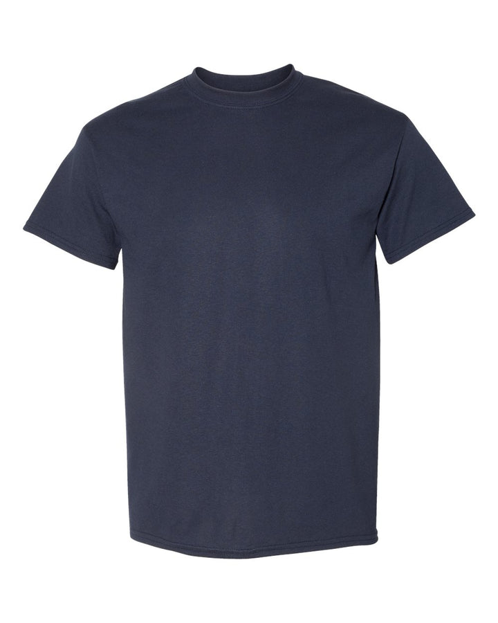 Front View of Dark Navy DryBlend® T-Shirt - 8000