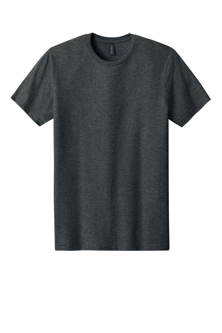 Front View of DarkHthr Gildan Softstyle CVC Tee 64000CVC