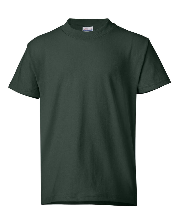 Front View of Deep Forest Ecosmart™ Youth T-Shirt - 5370