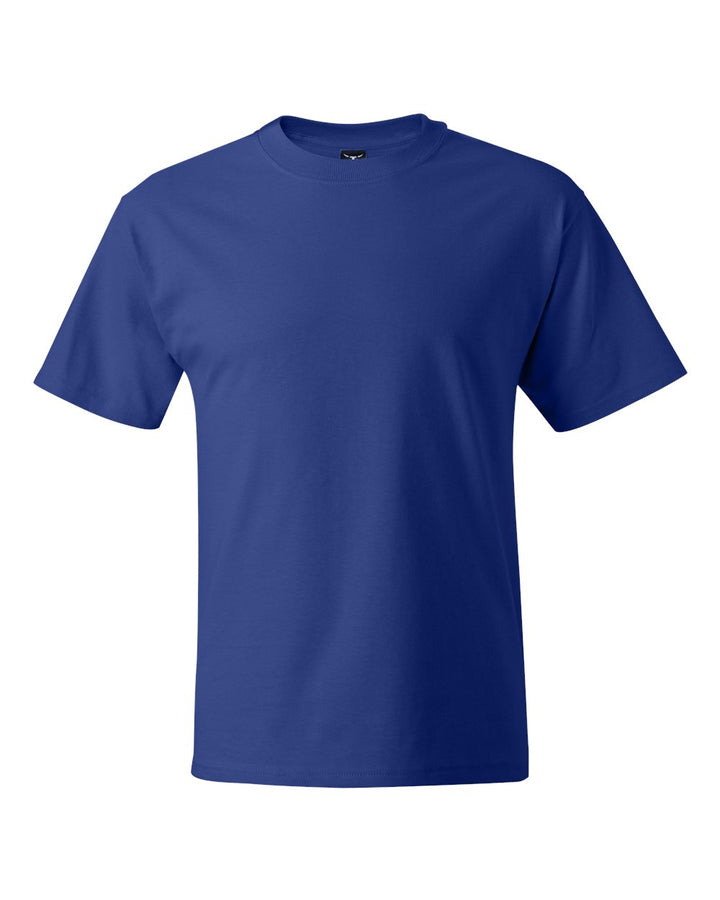Front View of Deep Royal Beefy-T® T-Shirt - 5180
